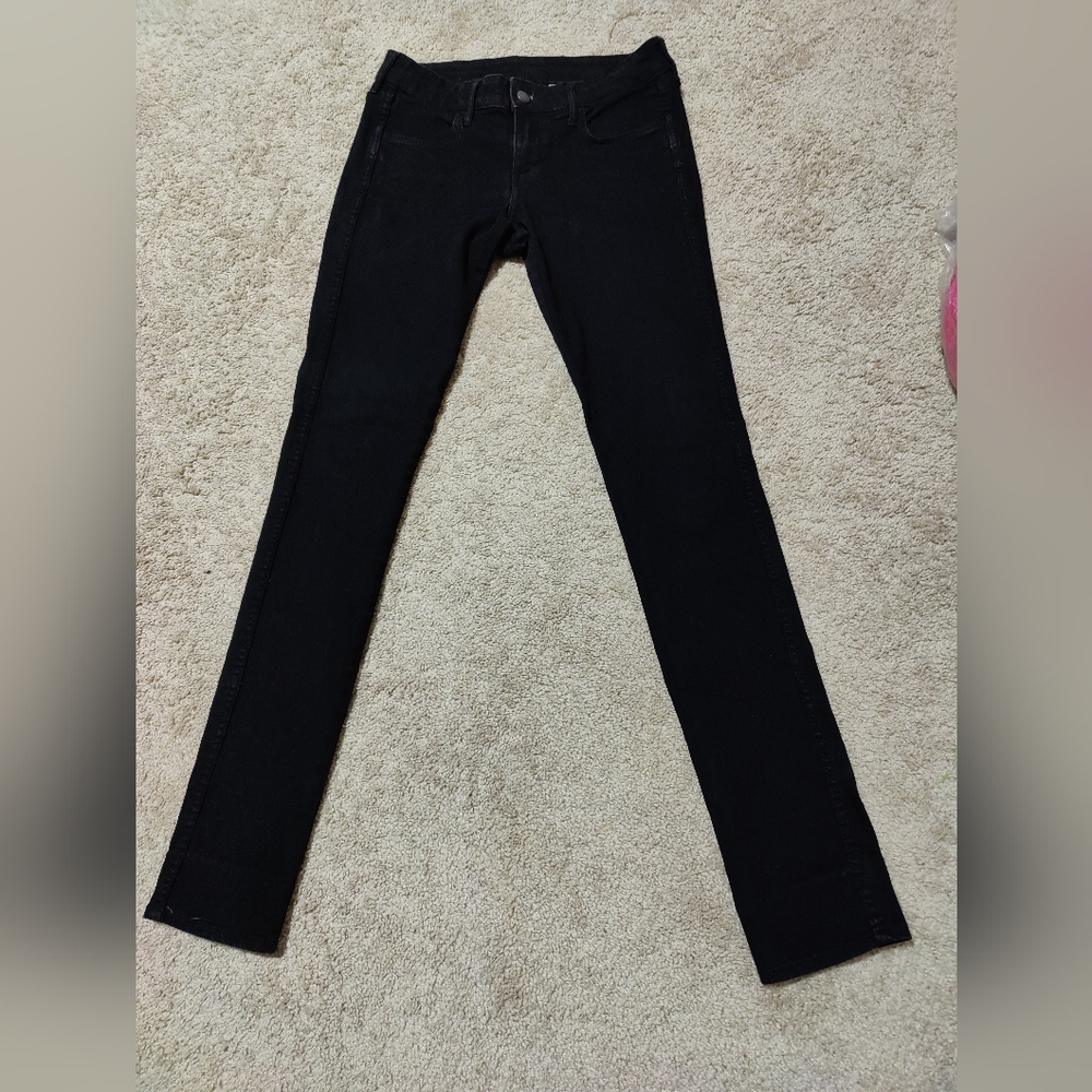 H&M Black Skinny Low Waist Denim